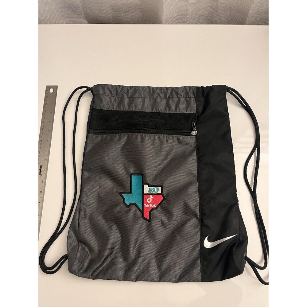 Nike Cinch Sack NWOT TikTok Texas Logo light duty backpack